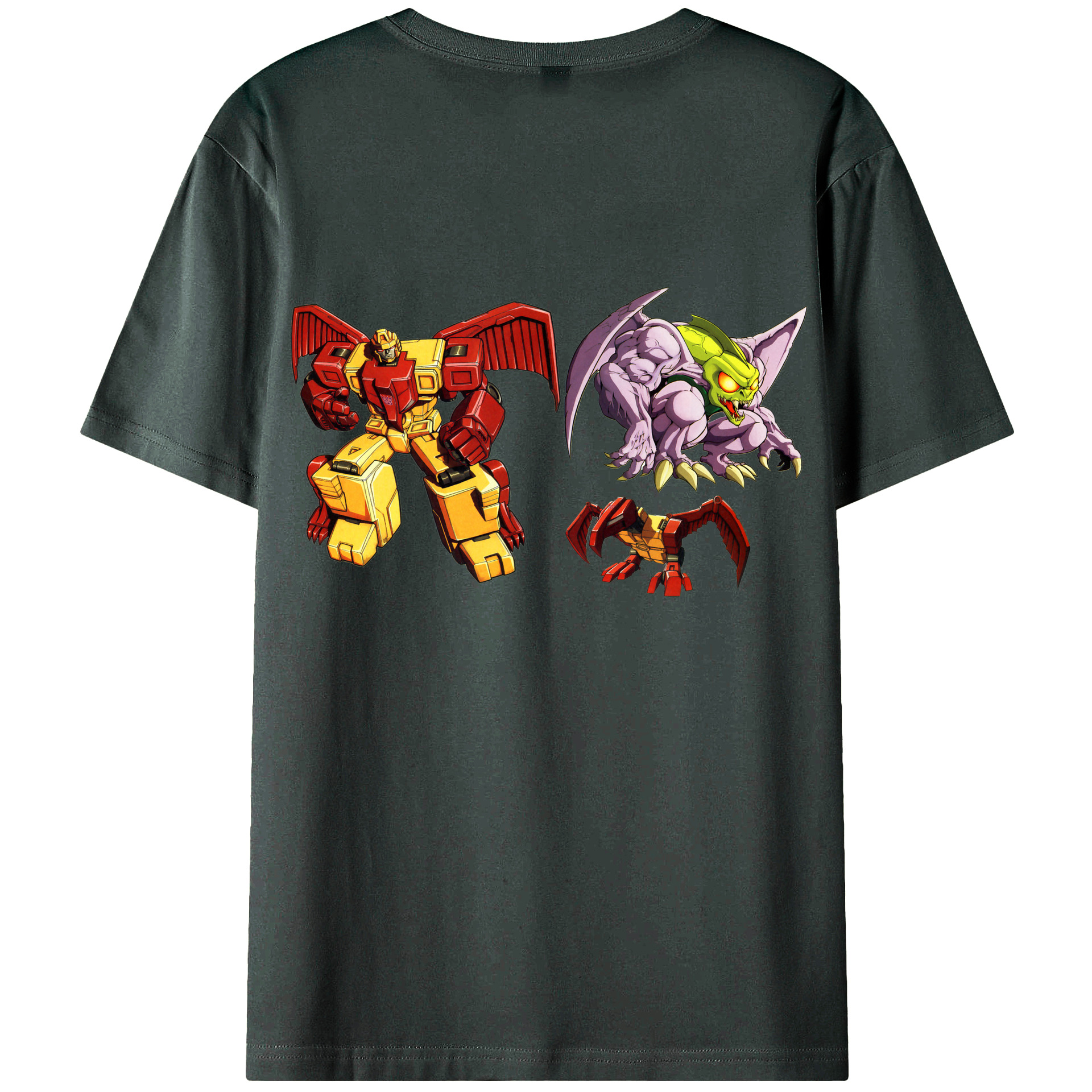 （画像用）  綿100％ メンズ半袖Tシャツ（バックプリント） 通気性